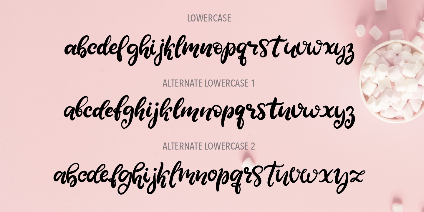 Example font Sweet Tooth #13